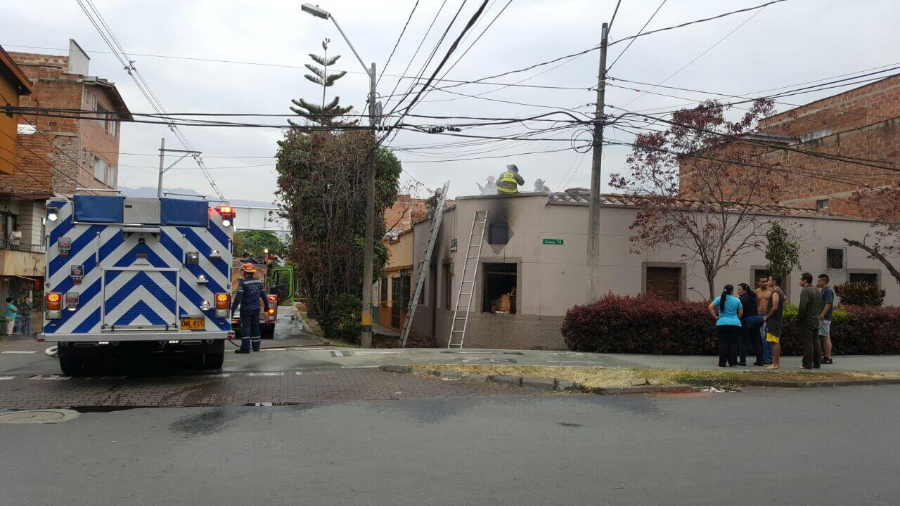 Bomberos de Medellín atendieron incendio en el barrio Florida Nueva - Telemedellín (Comunicado de prensa) (blog)